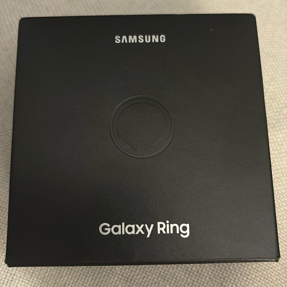 Samsung Galaxy Ring – Size 10 - Titanium Black